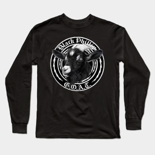 Black Phillip the GOAT emblem Long Sleeve T-Shirt